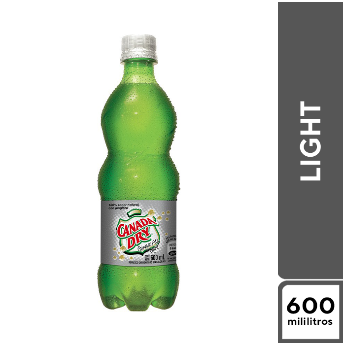 Canada Dry Ginger Ale Light 600 ml