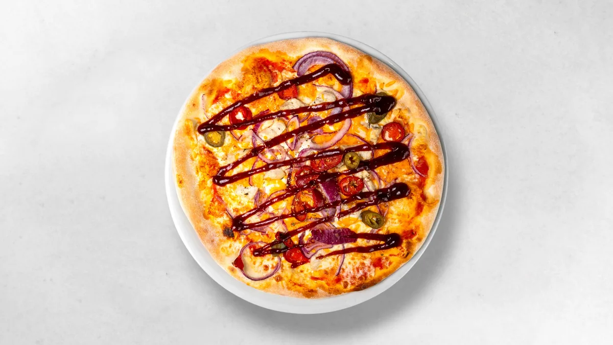 Pizza BBQ-Chicken-Pizza
