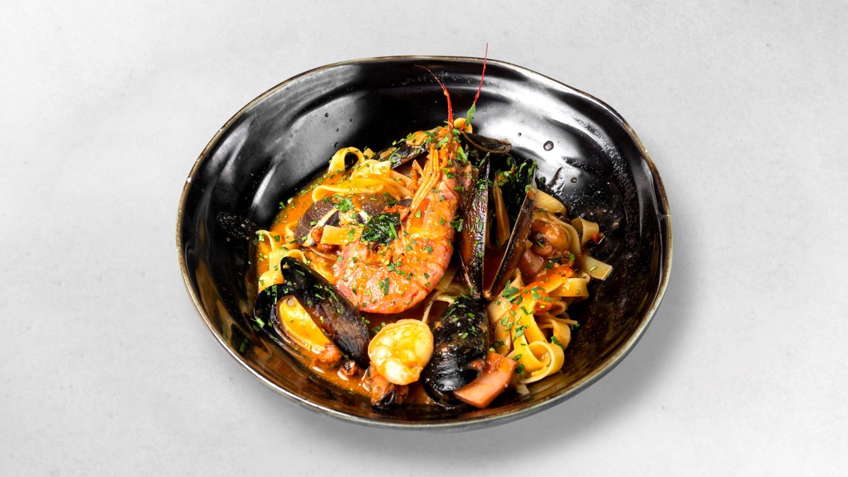 Tagliatelle con Frutti di Mare