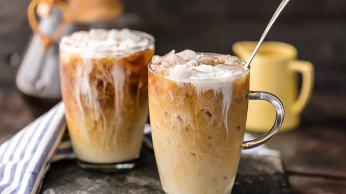 Vietnami jeges kávé sűrített tejjel (cafe nau da)