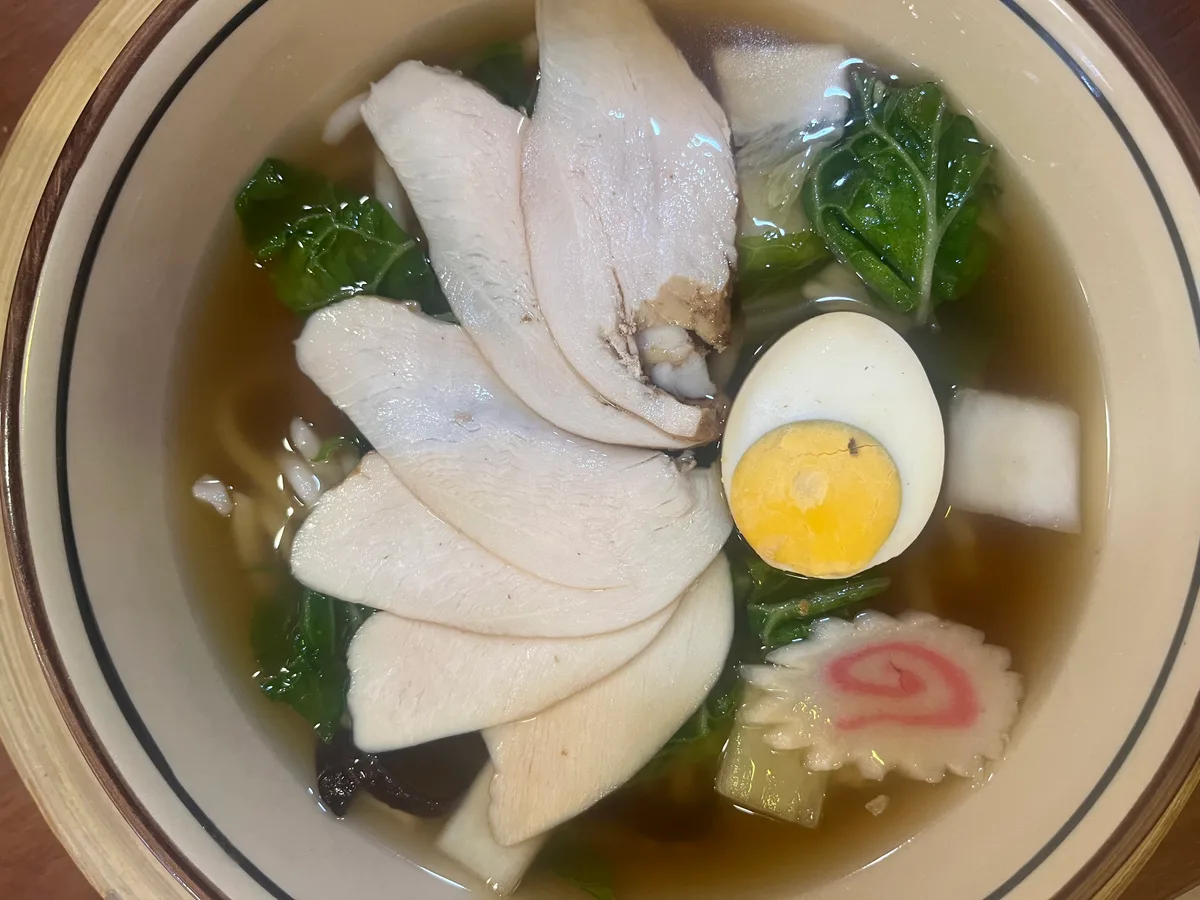 20. Ramen leves csirkehússal