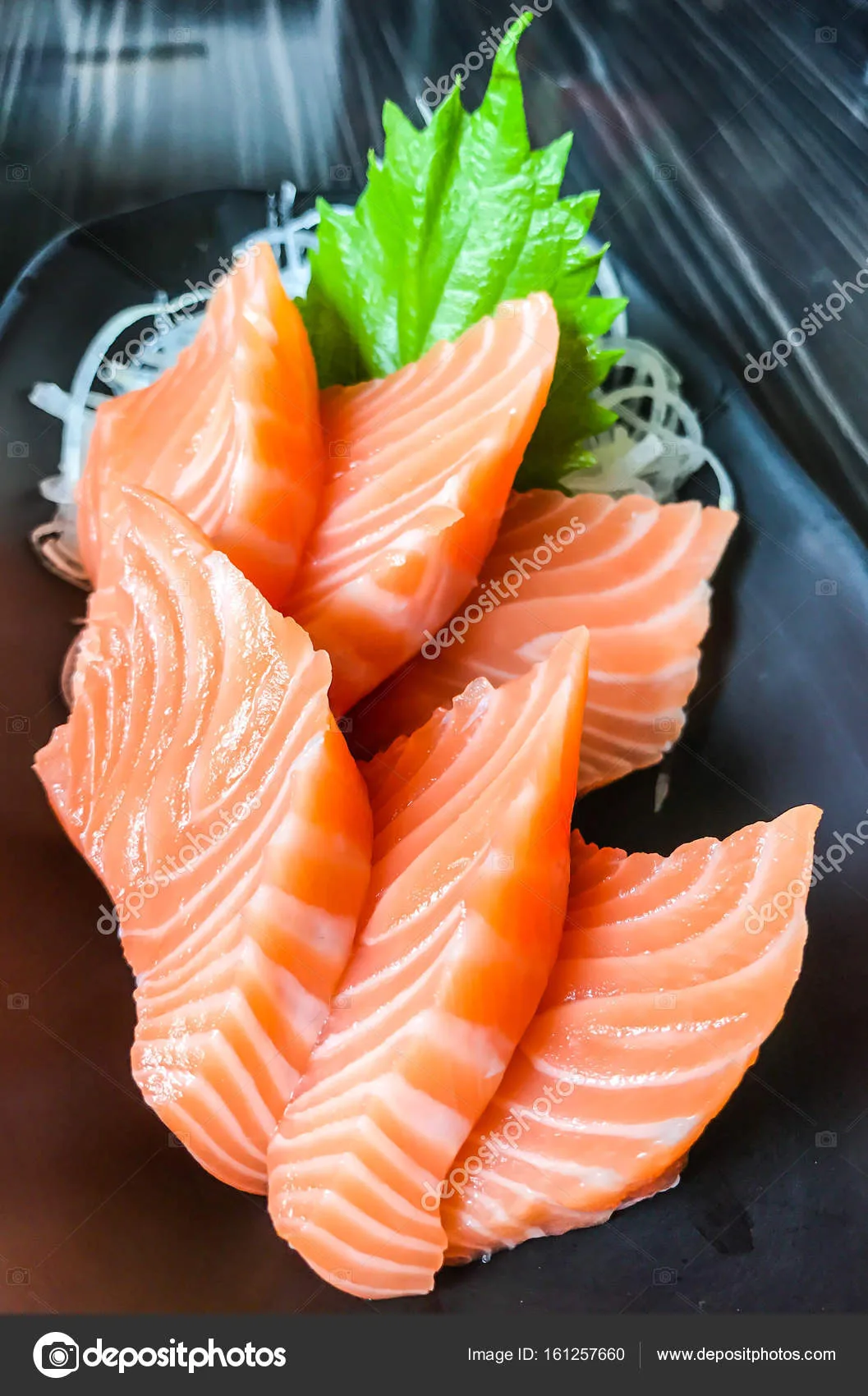 6 db Lazac sashimi