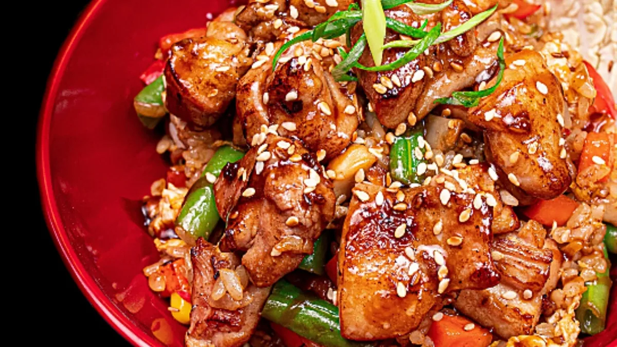 GA DON. Teriyaki csirke Don