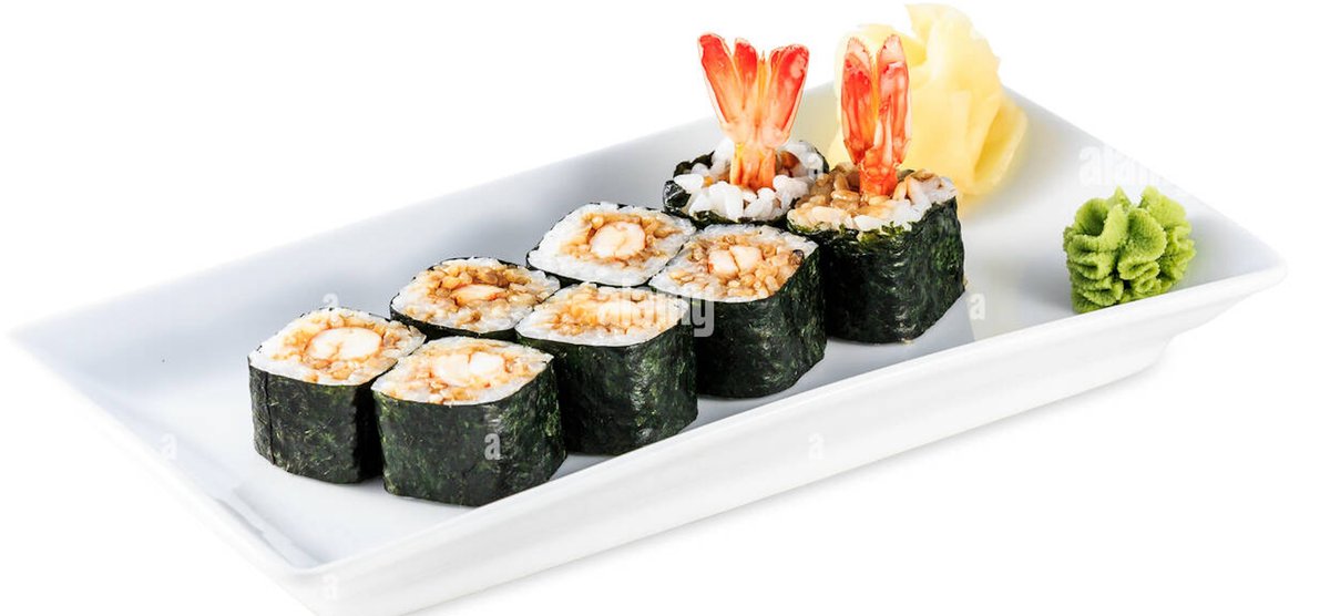 H10. Tempura rák maki