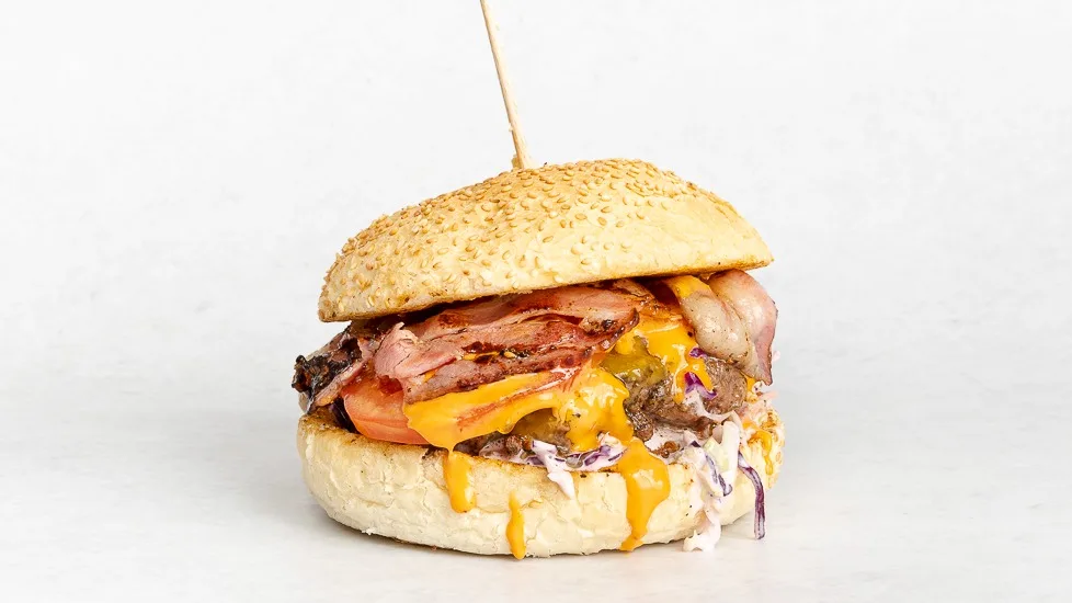 Št. Amerikano bacon burger