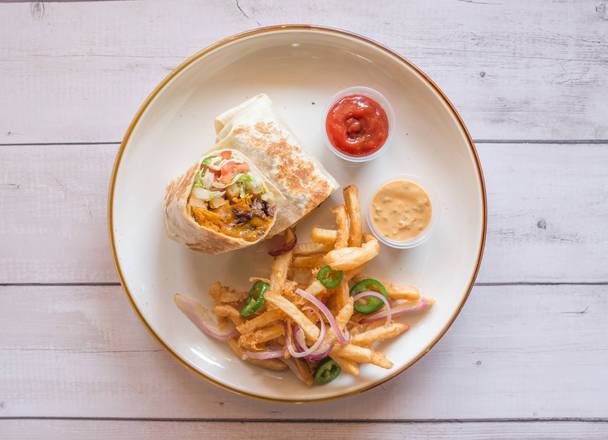 Cheeseburger Burrito