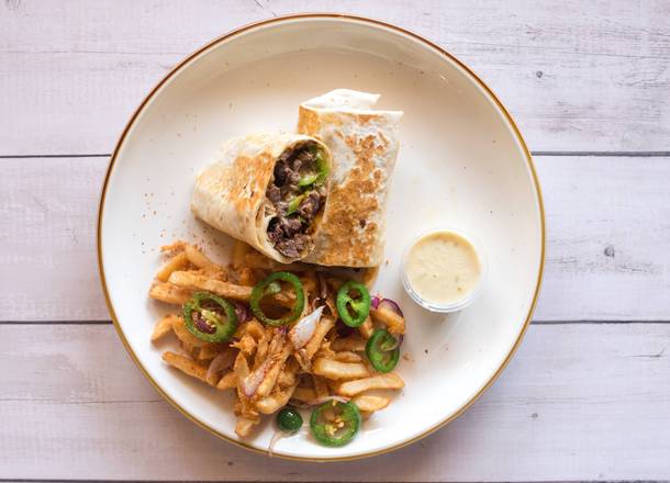 Cheesesteak Burrito
