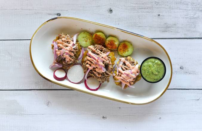 Loaded Tostones