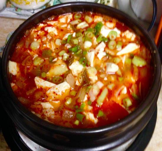 Kimchi Soft Tofu Soup 김치순두부