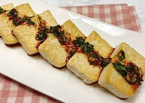 Pan fried Tofu 두부부침