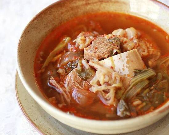 Spicy Galbitang 매운갈비탕