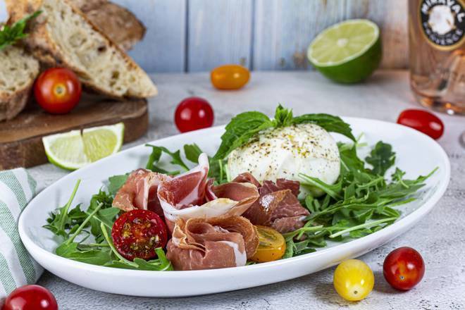 Burrata Prosciutto di Parma