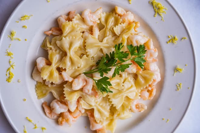 Farfalle Limoncello