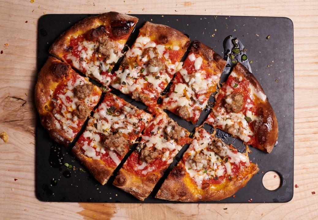 Sweet Fennel Sausage Pizza