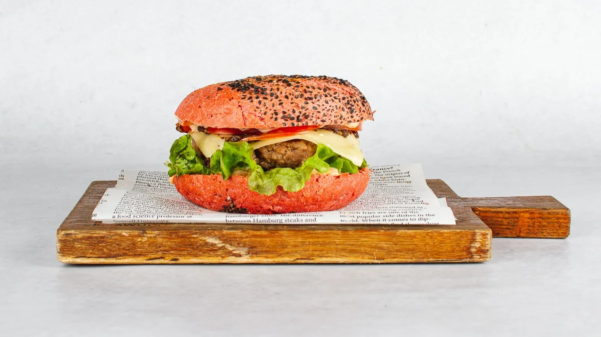 Red burger