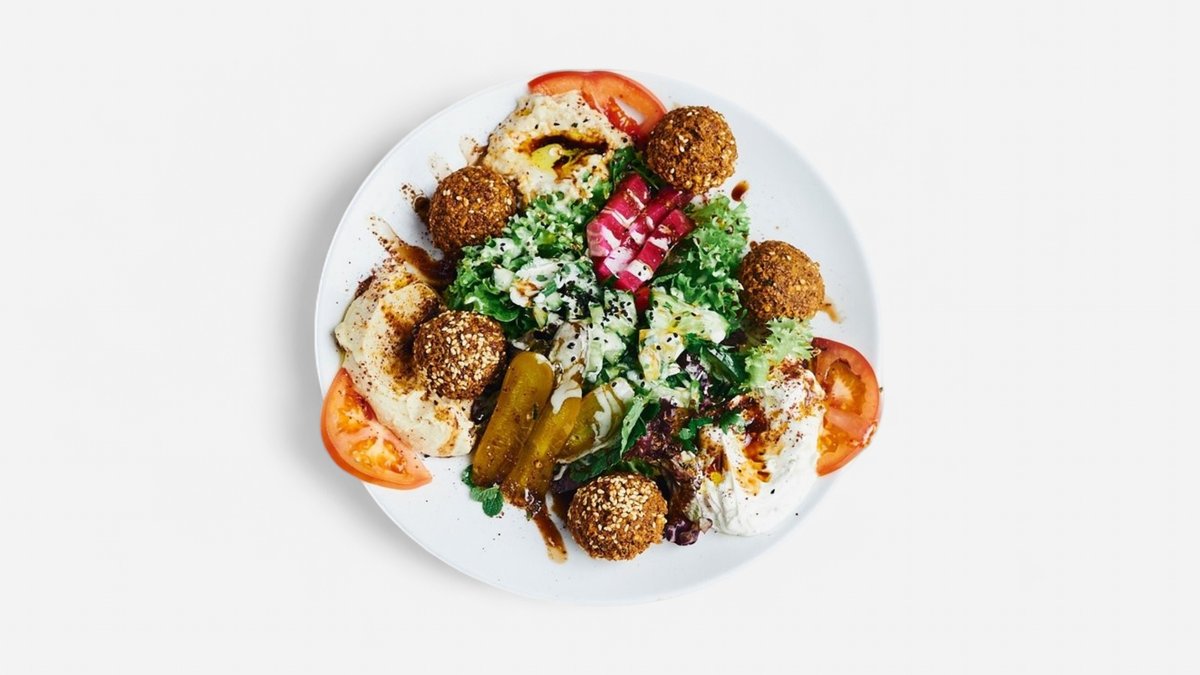 Falafel-Teller