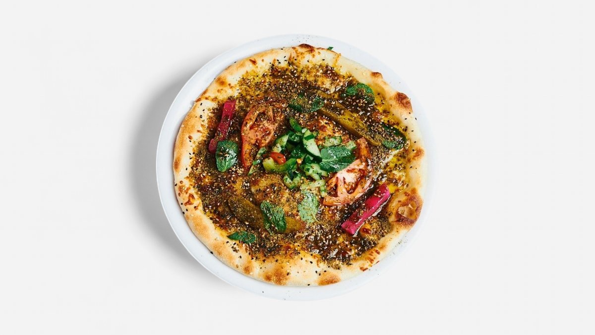 Manakish Zaatar-Käse