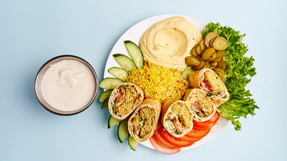 39. Arabischer Falafel-Teller