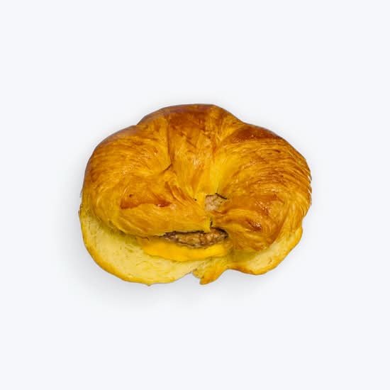 Sausage Egg and Cheese Croissant