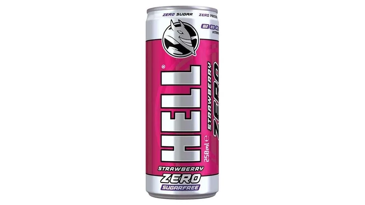 Hell Energy Drink Zero Strawberry 0.25 l