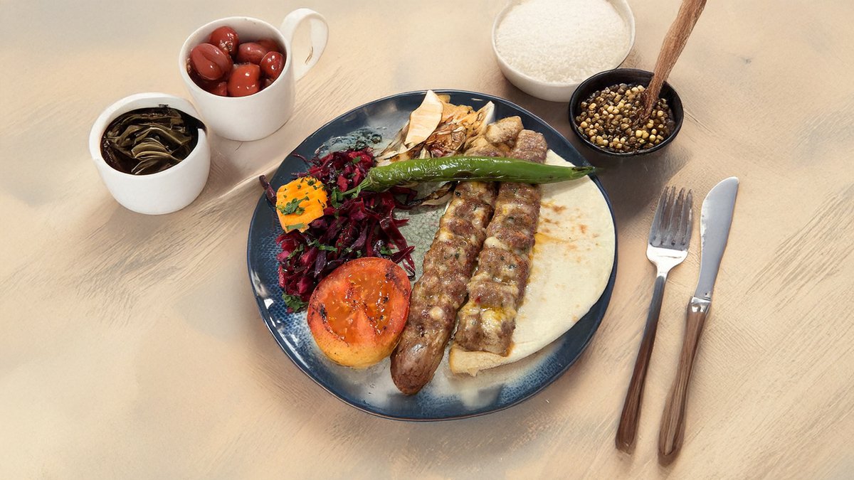 Kebab Kafta cu cașcaval