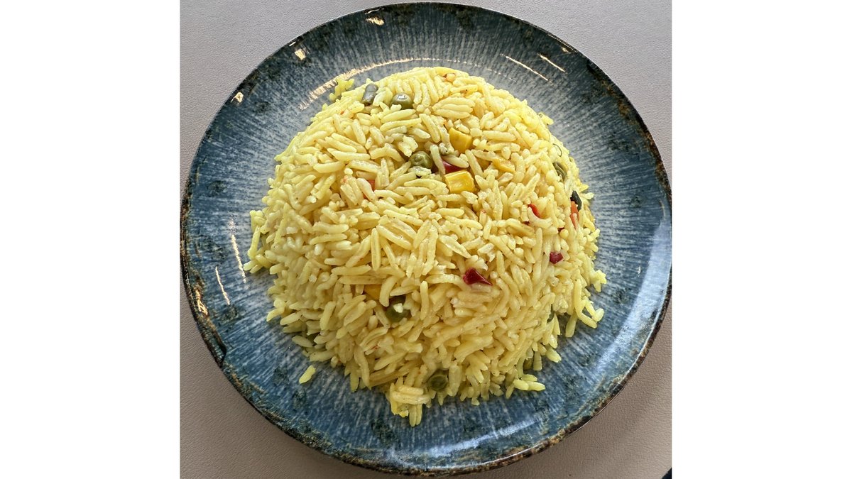 Orez cu legume și șofran