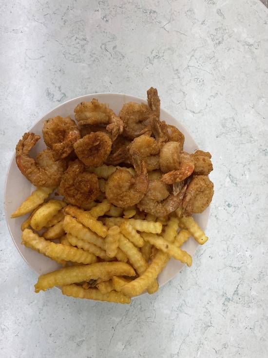 15 piece       Fried Shrimp + Fries