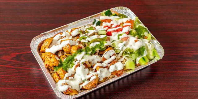Kofta Kebab Over Rice