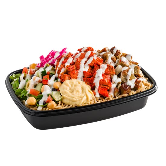 Combo over rice (cont beef)