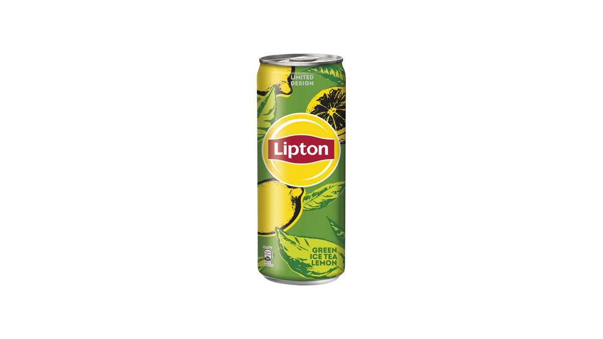 Lipton Ice Tea Green Lemon Χωρίς Ζάχαρη 0.33 l