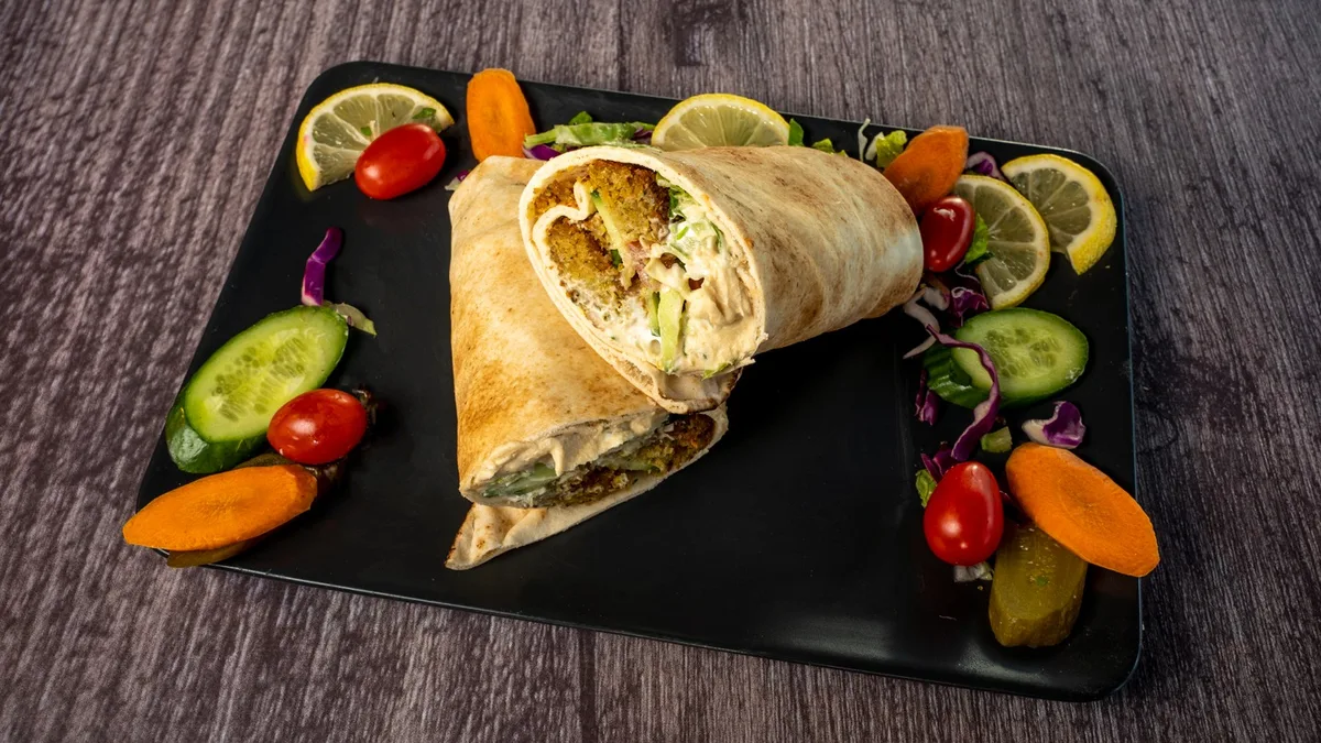 Double Falafel Sandwich
