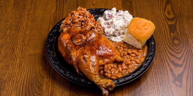 Half Chicken and 2 Sides