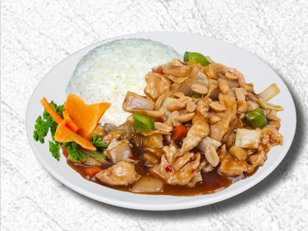 N6.  Kung-Pao, rýže