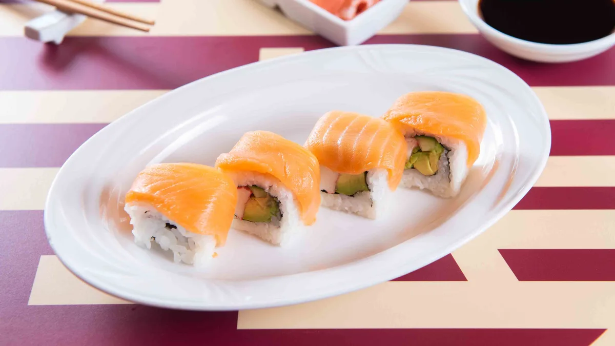 1. Salmon Rolls