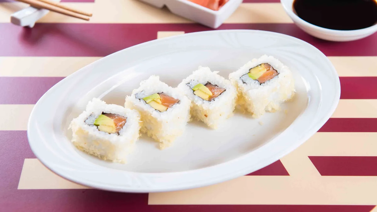 3. California Rolls with Salmon 🆕