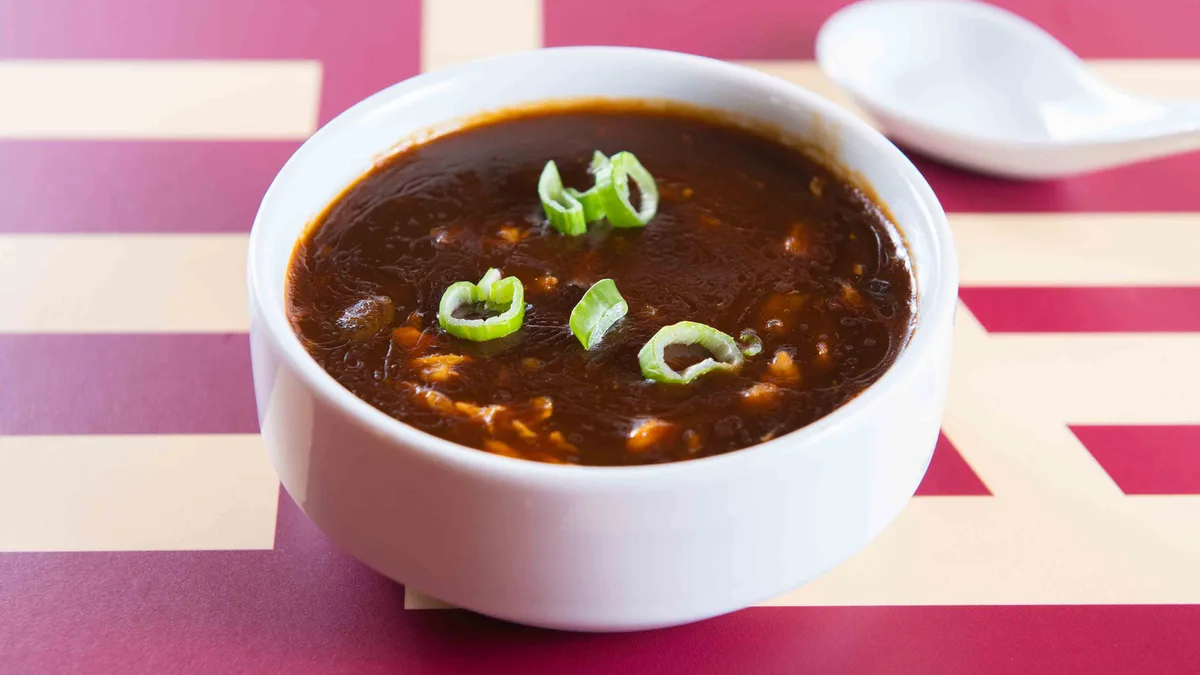 3. Hot Sour Chili Soup 🌶️
