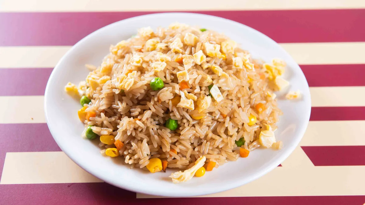 32A. Fried Jasmine Rice with Egg and Vegetables Whole Portion