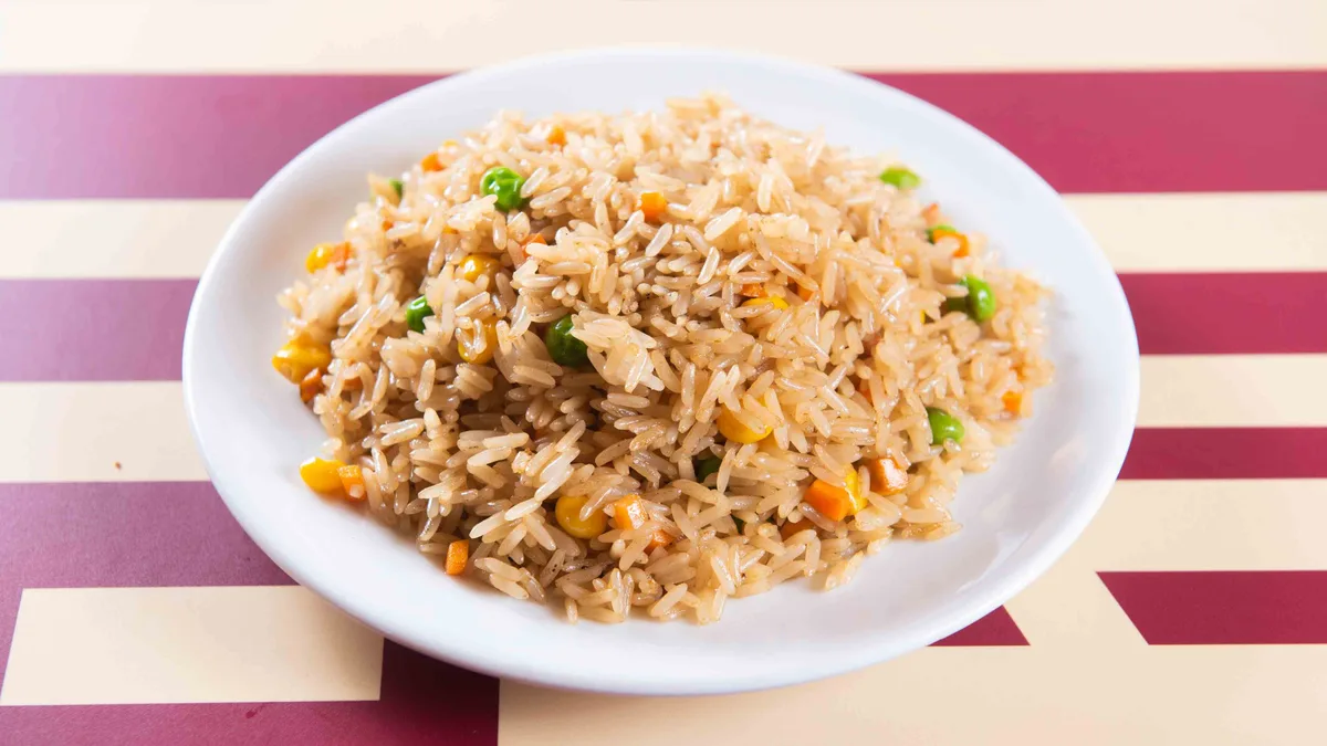 33. Vegetables Fried Rice Half Portion
