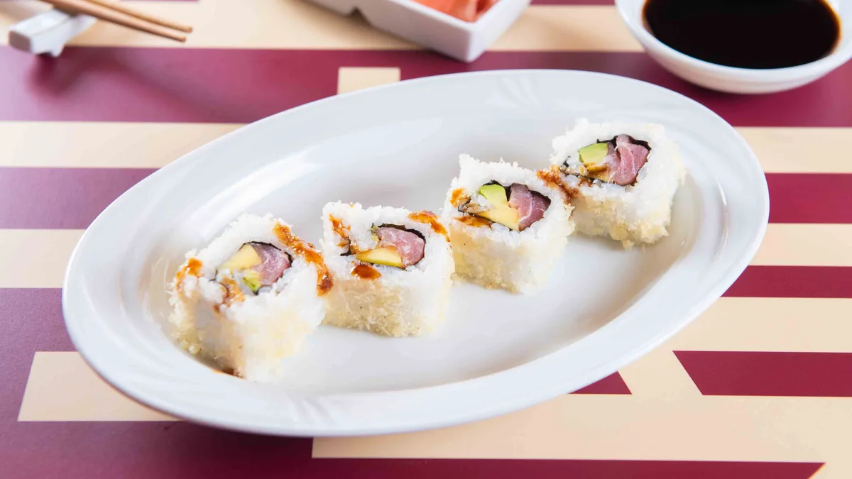 4. California Rolls with Tuna 🆕