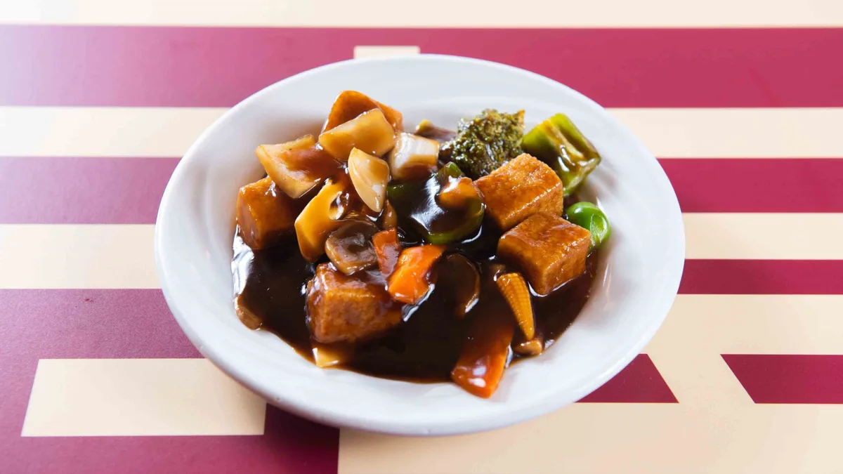 49. Bean Curd in Chinese Sauce Half Portion