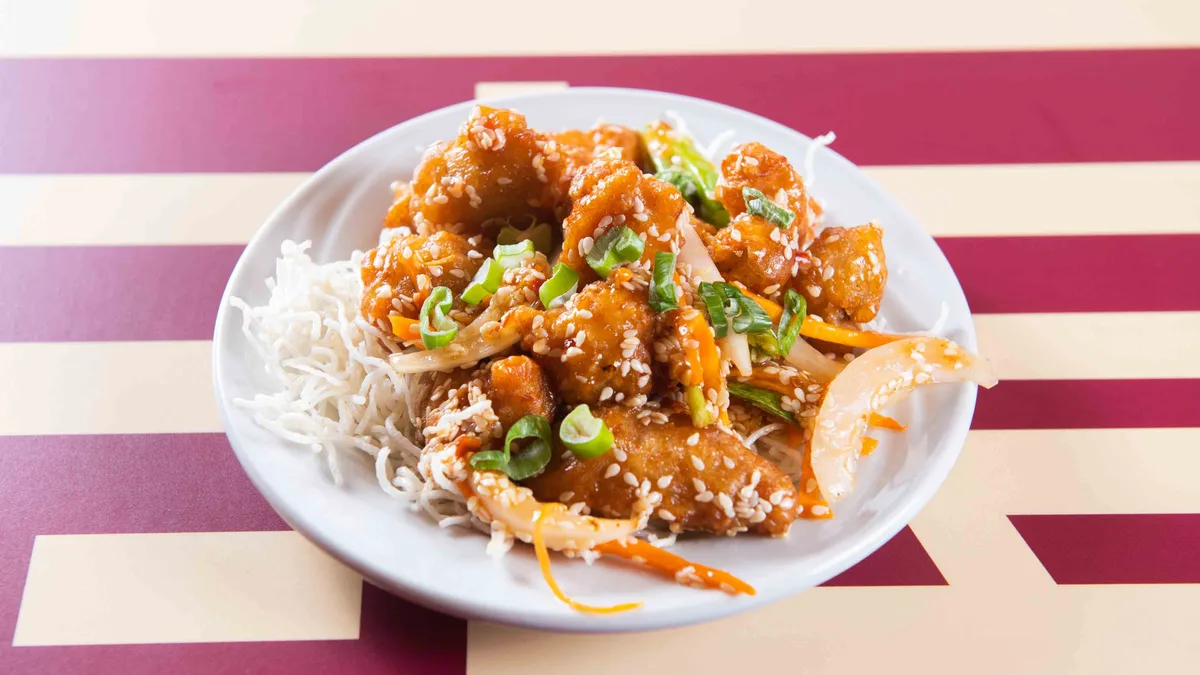 60A. Crispy Sesame In Sweet and Spicy Sauce Whole Portion
