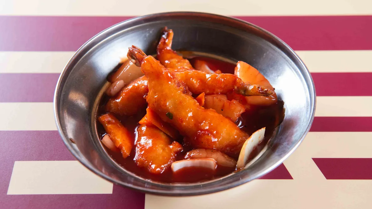 94. Sweet and Sour Prawn Half Portion