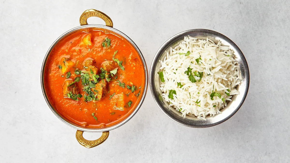 Vindaloo lamb