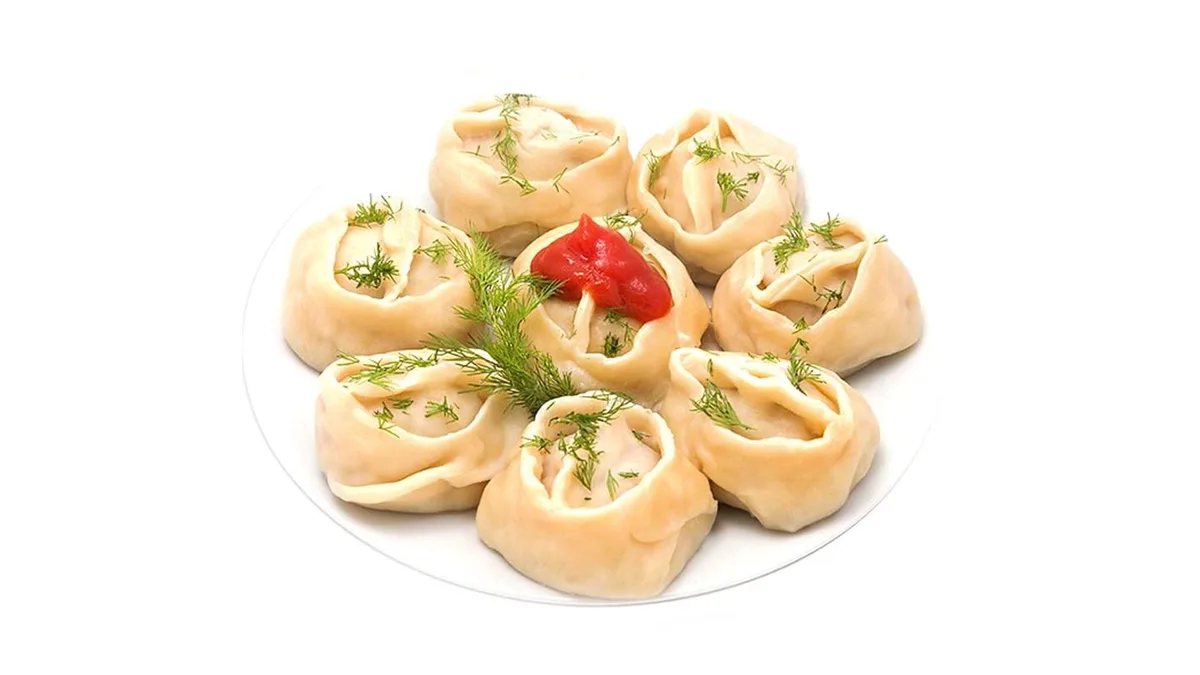 Манты 5 шт