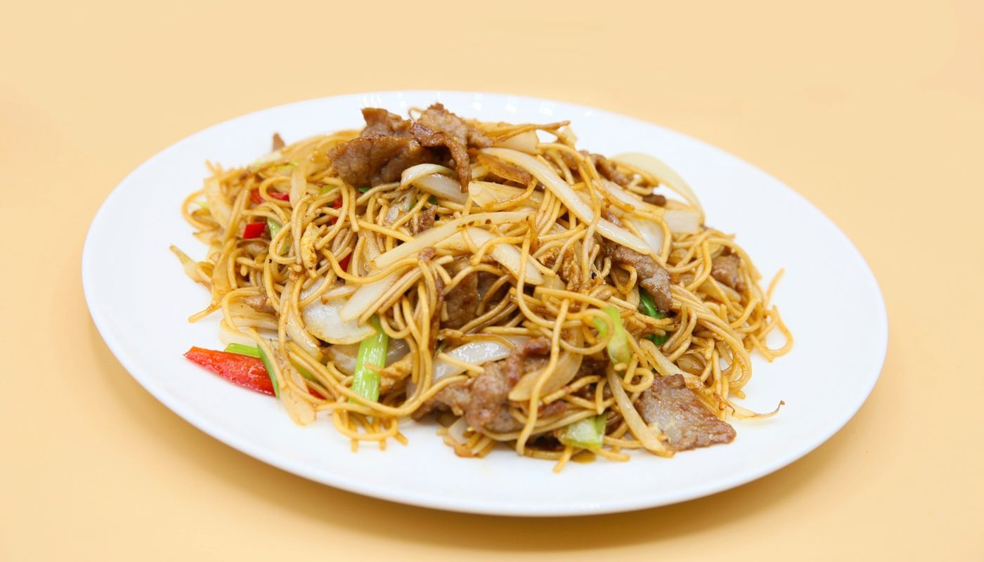 Beef Fried Noodles 牛肉炒面
