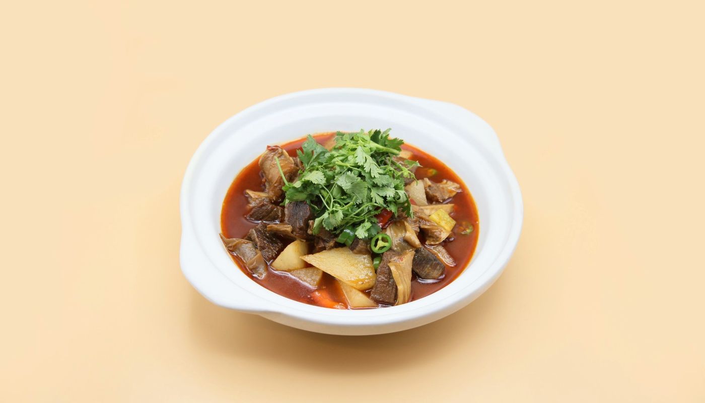 Beef Sirloin With White Turnip 萝卜烧牛腩🌶️🌶️·(不可调整辣度）