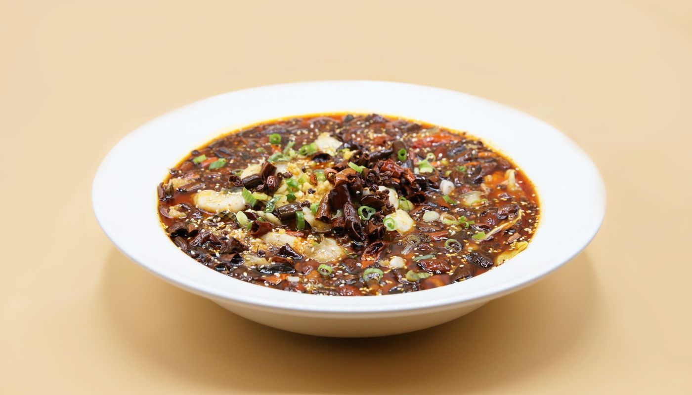 Fish Filets In Flaming Chili Oil (Big Spicy) 沸腾鱼片🌶️🌶️🌶️