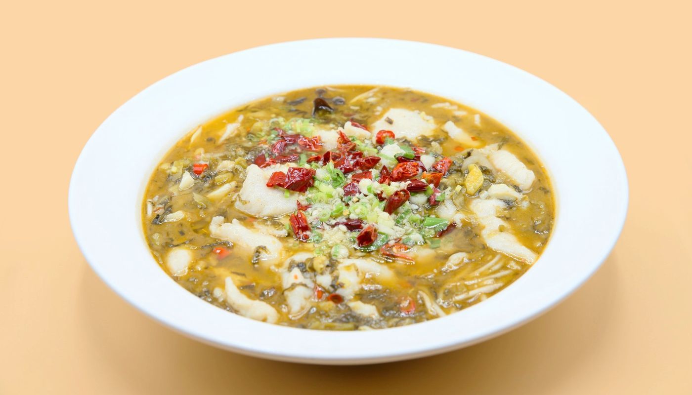 Fish Filets In Pickled Cabbage Soup (Medium Spicy ) 酸菜鱼片🌶️🌶️