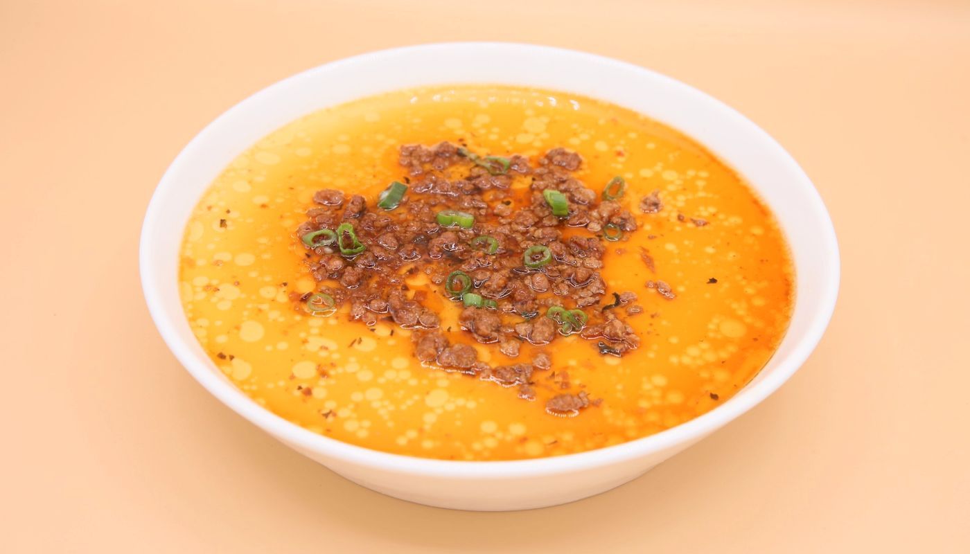 Steamed Egg With Minced Pork 臊子蒸蛋