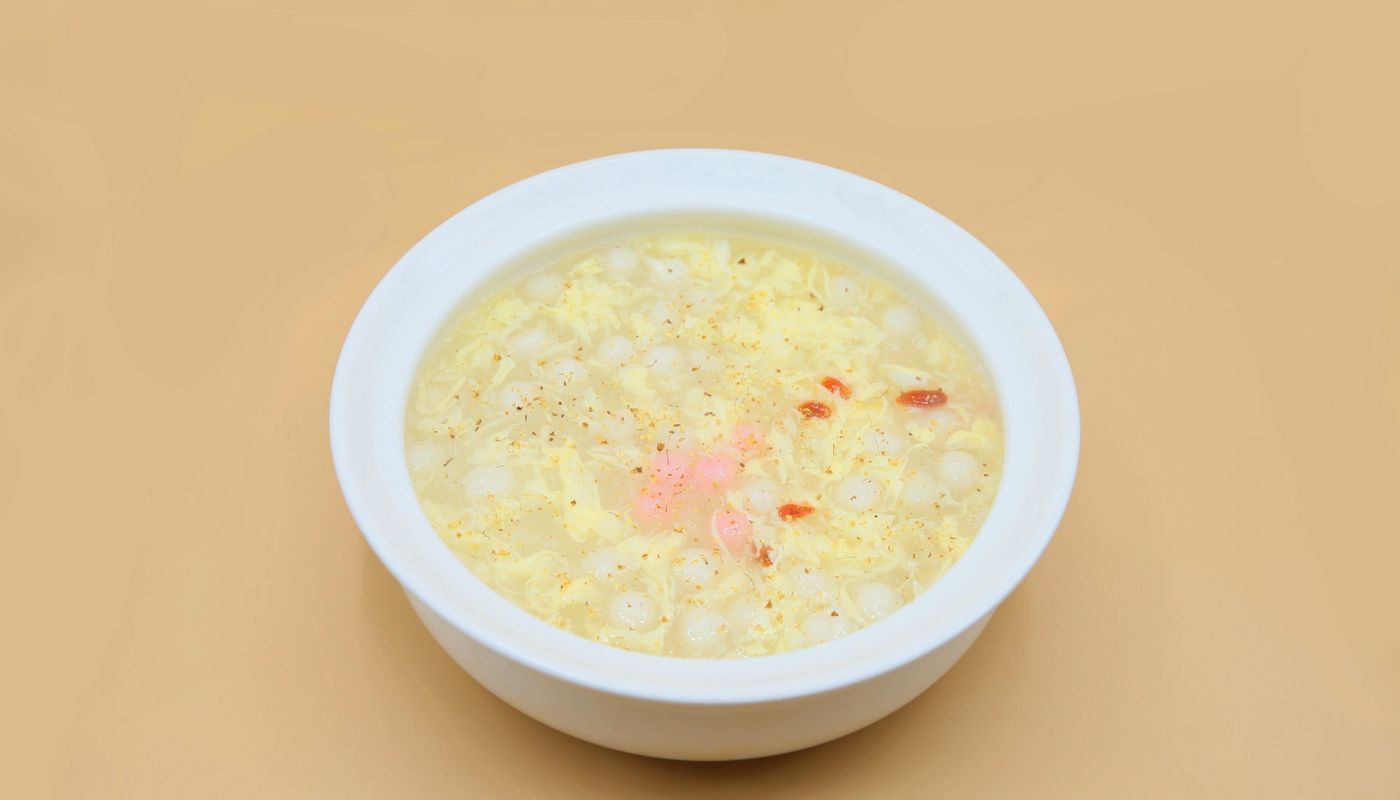 Sweet Fermented Rice Soup With Mini Sweet Dumplings 酒酿小丸子